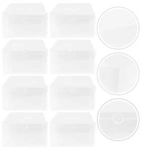 12 PCS Shoe Box Storage Artifact Stackable Shoes Organizer Boxes - Picture 1 of 12