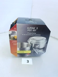 MSR Alpine Edelstahl 2 Personen Topf Set 1,5 und 2 Liter Camp Kochen - Bild 1 von 6