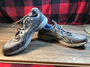 Zapatos RYKA para mujer Sky Walk parte superior baja con cordones gris azul claro EE. UU. 8 - Imagen 1 de 6