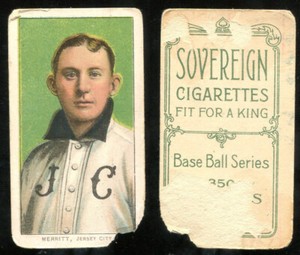 T206 George Merritt ~~  PR condition ~~ Sovereign 350 back