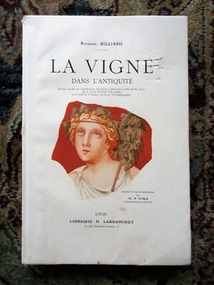 1913 LA VIGNE DANS L'ANTIQUITÉ / VINEYARDS in ANTIQUITY Illustrated Ltd. 1st Ed. - Image 1 of 4