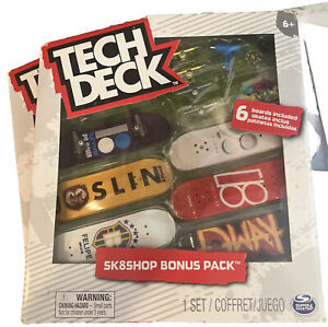 RARE TECH DECK SK8SHOP Bonus Pack Plan B Bonus Pack 6 FINGERBOARDS 2022