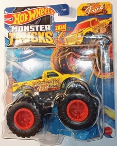 ALL FRIED UP - Snack Pack Truck Monster Trucks Hot Wheels 1:64 Auto giocattolo - Foto 1 di 1