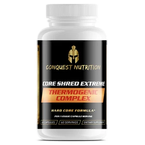 Conquest Nutrition Core Shred Extreme Thermogenic Complex - 60 Veggie Kapseln - Bild 1 von 2