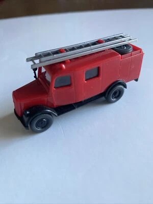 Wiking HO 1/87 Opel Blitz Fire Truck - Vintage 1987 - Image 1 of 4