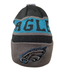 Philadelphia Eagles NFL Adult Eagles Logo Beanie Hat/Cap - One Size - Picture 1 of 9