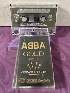 ABBA Gold Vol. 2 Greatest Hits ROMANIA PRESS RARE CASSETTE TAPE - Picture 1 of 9