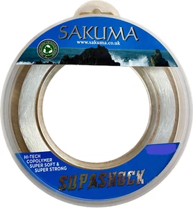 Sakuma Supashock Shock Leader Hi-Tech Copolymer superweich & stark - klar - Bild 1 von 1