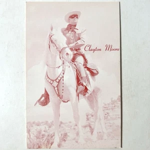 Clayton Moore Lone Ranger Silver Western Movie Cowboy Arcade Exhibit Lobby Card - Picture 1 of 2