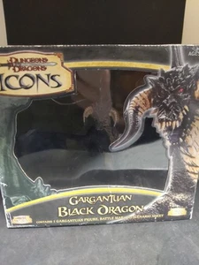 D&D Icons: Gargantuan Black Dragon - Picture 1 of 8
