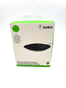 Belkin Qi-Certified Quick Charger Pad for SmartPhone, Samsung Galaxy - Black - Photo 1 sur 6
