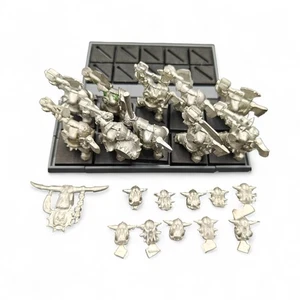 Black Orcs Mob Unit Warhammer Fantasy Vintage Metal 6th Edition 2000 - Picture 1 of 16