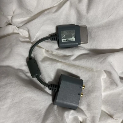 Original OEM Microsoft Xbox 360 RCA Optical Audio Adapter Cable OEM - Image 1 of 4