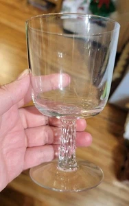Juego de 2 copas de agua Fostoria Envoy #6027 5 1/4" T 9 oz capacidad vintage  - Imagen 1 de 10