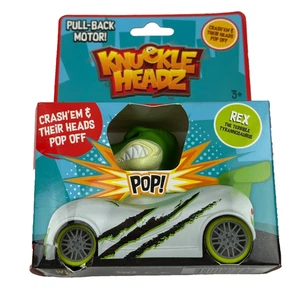 Knuckle Headz Head Poppin Racer Rex der schreckliche Tyrannosaurus Nachziehauto - Bild 1 von 3