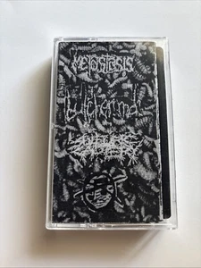 Metastasis / Butcher M.D. / Sulfuric Cautery – 3-Way Split Cassette Grindcore - Foto 1 di 3