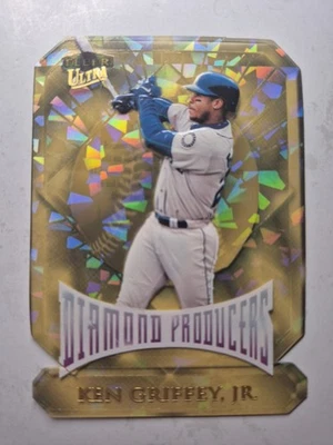 Fleer Ultra Diamond Producers Crystal #1 1999 acetato Ken Griffey Jr  Foto 1 de 2