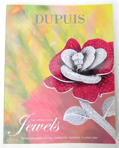 JEWELRY 2009 DUPUIS AUCTION CATALOG - Picture 1 of 1
