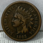1865 Indian Head Cent Penny Nice Coin! Great addition to collection from estate!