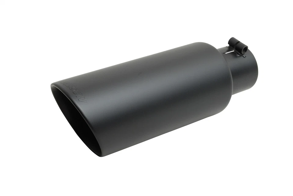 Gibson Performance 4" Black Ceramic 304 Stainless Exhaust Tip 500433-B - Изображение 1 из 1