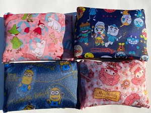 Cartoon Eco Foldable Shopping Nylon Reusable Grocery Recycle Tote Bag USA SELLER - Picture 1 of 15