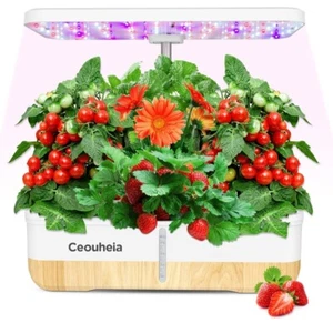 Hydroponics Growing System 12Pods, Indoor Herb Garden with LED Grow Light,... - Picture 1 of 7