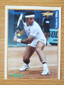 GUILLERMO VILAS, RARE TENNIS 2008 ROOKIE CARD TENNIS MAGAZINE/PLUS (FANCH29)