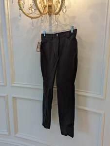 NEW Kingsland Breeches Girls Grey Kathrin Knee Patch Size 16 - Picture 1 of 4