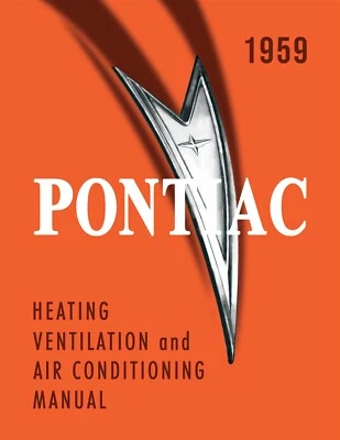 Pontiac 1959 HVAC manual Foto 1 de 3