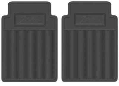 Conjunto de tapetes de borracha Ford Falcon 4 XR XT XW XY Sedan Wagon Ute Panelvan GS GT - Imagem 1 de 3