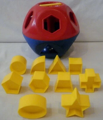 Clasificador de forma de bola en forma de Tupperware Tupper Toys de colección Foto 1 de 4