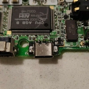 Gameboy Advance SP USBC USB C POWER DELIVERY Type C Mod With 3D Printed GBA SP - Picture 1 of 7