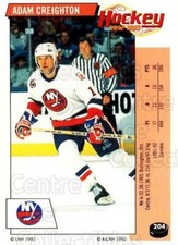 1992-93 Panini Stickers French #204 Adam Creighton