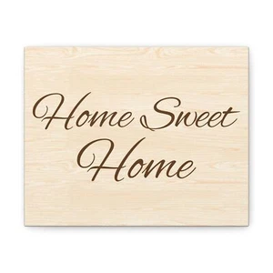 Canvas Gallery Wraps Home Sweet Home - Picture 1 of 5