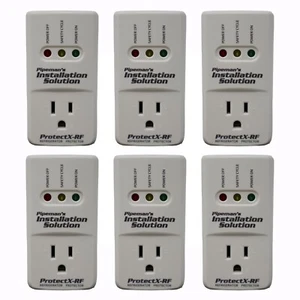 6 Pack Refrigerator 1875 Watts Voltage Brownout Appliance Surge Protector NEW - Picture 1 of 7