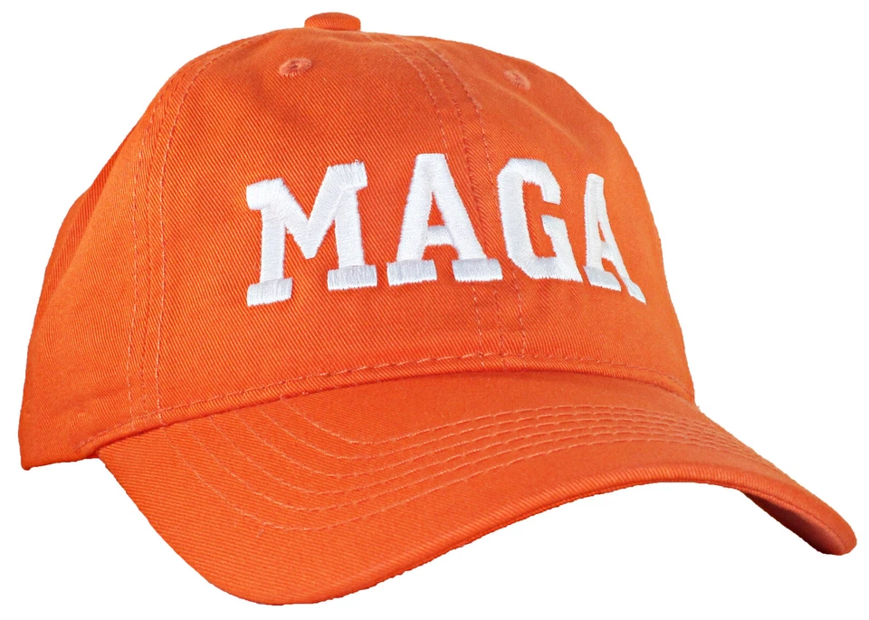 Sombreros Tropic Adultos Bordados MAGA Trump 6 Paneles Gorra con Cierre de Correa Foto 1 de 1