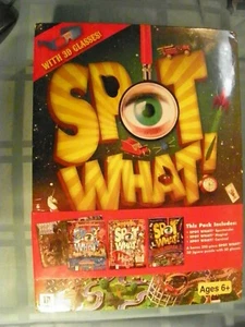 New Set Hinkler Spot What Three Books Plus 3D Glasses And 250 Pc Animal Puzzle - Picture 1 of 3