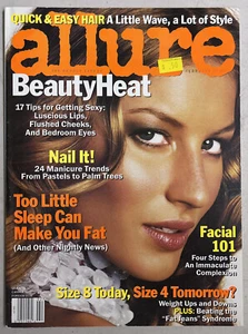 Allure Magazin Februar 2000 Gisele Bundchen Heidi Klum Mary J. Blige Aurelie - Bild 1 von 1