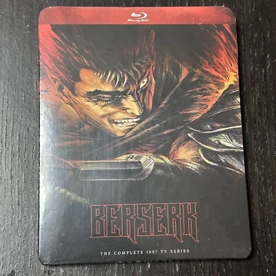 BERSERK COMPLETE 1997 TV SERIES BLU RAY ANIME MANGA 2024 RELEASE DISCOTEK SEALED Foto 1 de 2