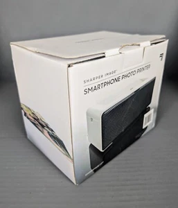 SEALED Sharper Image Smartphone Photo Printer NIB Brand New Android iOS Compact - Photo 1/4