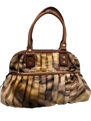 Bolso de hombro de viaje Wallace plisado abstracto ombre 15x10 MZ Foto 1 de 4