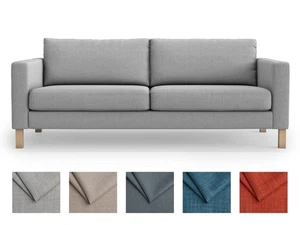MASTERS OF COVERS Snug Fit Karlstad 3 Seat (Not 2 Seat) Sofa Cover Slipcover ... - Picture 1 of 7
