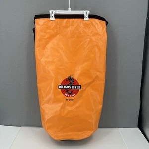 Dragon River By Wilderness Technology Dry Bag 50 Liter DrySack Waterproof Orange - Picture 1 of 9