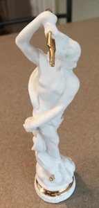 Franklin Mint Chess Set of the Gods King Zeus Piece White - Picture 1 of 5