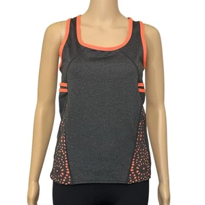 Jvini Damen 16 grau und orange Damen Tank Top ärmellos - Bild 1 von 8
