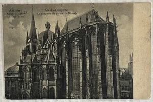Antigua Postal Palacio de Aquisgrán Capilla Alemania Mensaje Manuscrito 1911 - Imagen 1 de 4