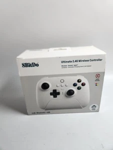 8BitDo Ultimate 2.4G wireless Controller - Hall edition/ White - Picture 1 of 5