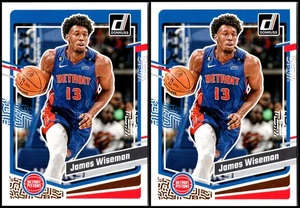 2023 Donruss James Wiseman (2) Card Lot - LIMITED EDITION – RARE GEM - Picture 1 of 2