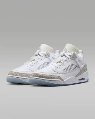 Jordan Spizike низкий мужской мульти размер белый/нейтральный серый FQ1759-103 быстрая доставка - Изображение 1 из 4