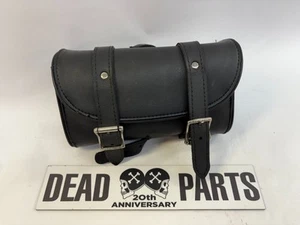 Harley 2 Hebillas Universal Moto Horquilla Delantera Sissybar Bolsa Herramientas Bolsa - Imagen 1 de 6
